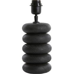 Light & Living - tafellamp - Budongo - zwart - hout - losse armatuur - E27 - 7043412