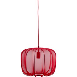 Light & Living - Hanglamp PLUMERIA - Ø40x30cm - Rood