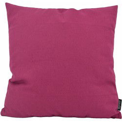 Uni Wijnrood | 45 x 45 cm | Kussenhoes | Katoen / Polyester