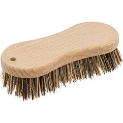 5Five Schrobborstel van hout/kokos - 15 x 6.5 cm - Schrobber - Schrobborstels