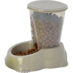 Moderna voerfontein Smart Snacker 1.5 liter warmgrijs