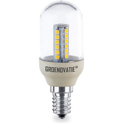 Groenovatie E14 LED Lamp Mini T26 2W Warm Wit