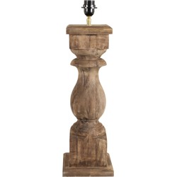 Light & Living - tafellamp - Cadore - bruin - hout - losse armatuur - E27 - 7027783