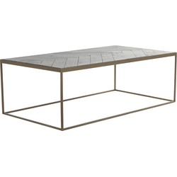 Light & Living - Salontafel CHISA - 120x65x40cm - Bruin