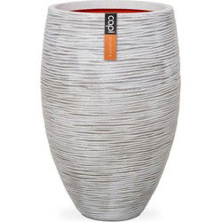 Vaas elegant deluxe Rib NL 45x72 ivoor