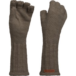 Knit Factory Ika Handschoenen - Cappuccino - One Size