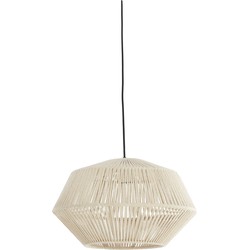 Light & Living - Hanglamp DEYA - Ø40x24cm - Wit