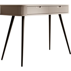 Meubella Kaptafel Zakari - Beige - 103 cm