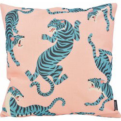 Blue Tiger | 45 x 45 cm | Kussenhoes | Katoen/Linnen