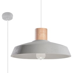 Industriële hanglamp Engstrom Grijs