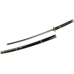 A BLACK HANDLED KATANA