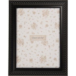 Clayre & Eef Fotolijst 13x18 cm Zwart Houtproduct