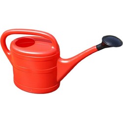 Geli Gieter - rood - kunststof - afneembare broeskop - 10 liter - Gieters