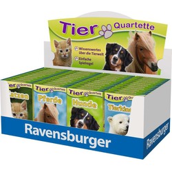 Ravensburger Verkaufskassette Tier-Quartette