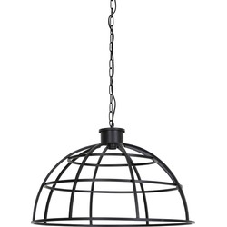 Light&living Hanglamp Ø70x46 cm IRINI mat zwart