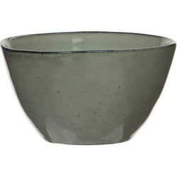 Mica Decorations tabo schaal grijs maat in cm: 5 x 11