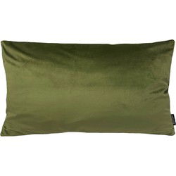 Velvet Olijfgroen Long | 30 x 50 cm | Kussenhoes | Polyester