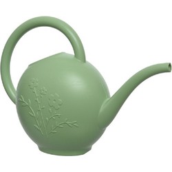 Decoris Gieter - 1,5 liter - groen - kunststof - 33 x 13 x 24 cm - Gieters