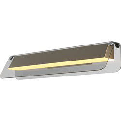 Maytoni - Wandlamp Flat - Metaal - Zwart en messing