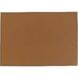 Unique Living - Placemat Outdoor - Rechthoekig - Polyester - Donkerbruin - 33x48cm