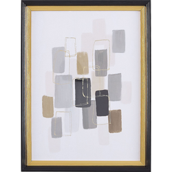 AREZA  - Wanddecoratie - Multicolor - 30 x 40 cm - Papier