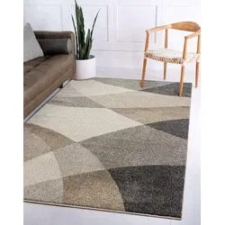 Belos Modern Beige vloerkleed - Designer - 160 X 220 CM