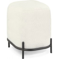 ORSO Poef 42x42x47 cm Beige