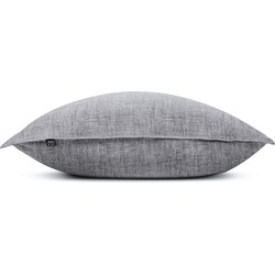 Zo!Home Kussensloop Lino pillowcase Dark Grey 50 x 50 cm