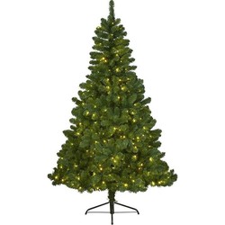 Kunstkerstboom met verlichting 180 cm Imperial Pine groen - Kunstkerstboom