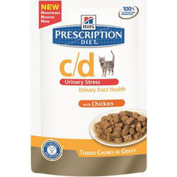 HILL'S FELINE C/D URINARY STRESS KIP 85 GR