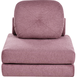 Beliani OLDEN - Slaapbank-Roze-Polyester