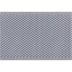 MANGO - Outdoor kleed - Marineblauw - 60 x 90 cm - Polypropyleen