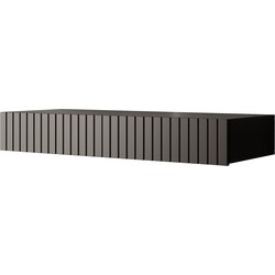 Meubella - Kaptafel King - Mat Zwart - 100 cm