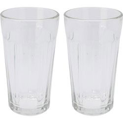 Excellent Houseware longdrinkglazen - 2x - 350 ml - drinkglazen - Longdrinkglazen