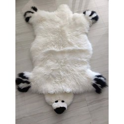 Fine Asianliving 100% Genuine Real Sheepskin Rug Polar Bear 75x140cm