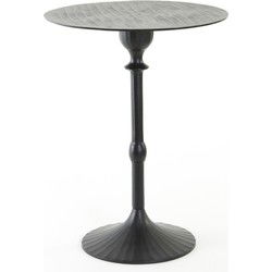 Light & Living - Bijzettafel JANNA - Ø40x50cm - Zwart