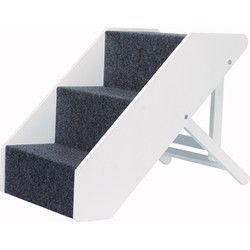 TRIXIE TRAP IN HOOGTE VERSTELBAAR WIT 40X67 CM