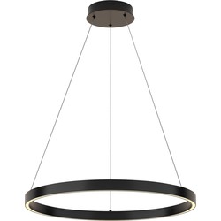 Maytoni - Hanglamp Rim - Zwart - Ø60