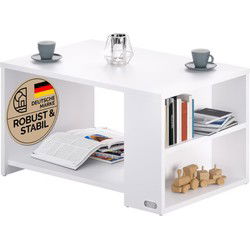 Salontafel Santa Cruz Wit 90x60x50cm