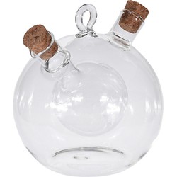 Azijn/olie fles met schenktuit 480ml - Glas - Olie- en azijnstellen