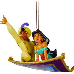 Ornament plastic aladdin&jasmine l11cm