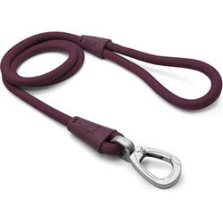 MORSO HONDENRIEM SOFT ROPE GERECYCLED PLUM PAARS 120X1 CM