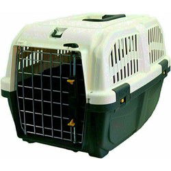 SKUDO TRANSPORTBOX IATA ANTRACIET / WIT 48X31,5X31 CM
