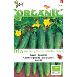 5 stuks - Organic Augurk Profi F1 (Skal 14725) Tuinplus - Buzzy