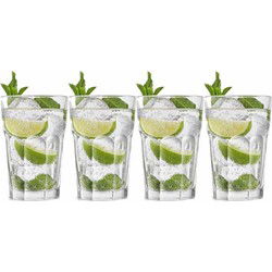Royal Leerdam Cocktailglazen/Mojito - 4x stuks - 410 ml - Drinkglazen - Cocktailglazen