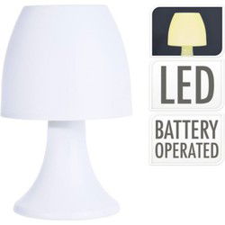 Tafellamp led warm white h19 cm