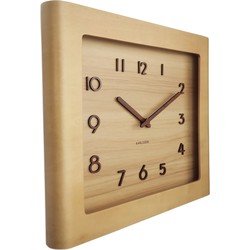 Wall Clock Sole Squared Frame