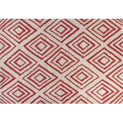 HASKOY  - Vloerkleed - Gebroken wit - 160 x 230 cm - Katoen