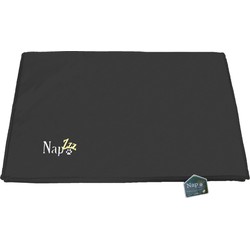 Nap'zzz draadkooikussen waterproof zwart 120x74x5 cm - Gebr. de Boon