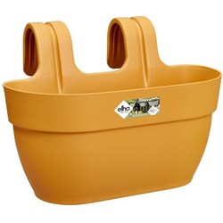 ELHO - Bloempot - Vibia Campana Easy Hanger Medium - Honing Geel - Buitenbalkon - L 24,1 x B 36 x H 26,5 cm